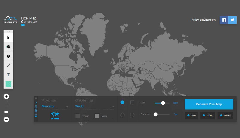 Portada AMCHARTS Mapas