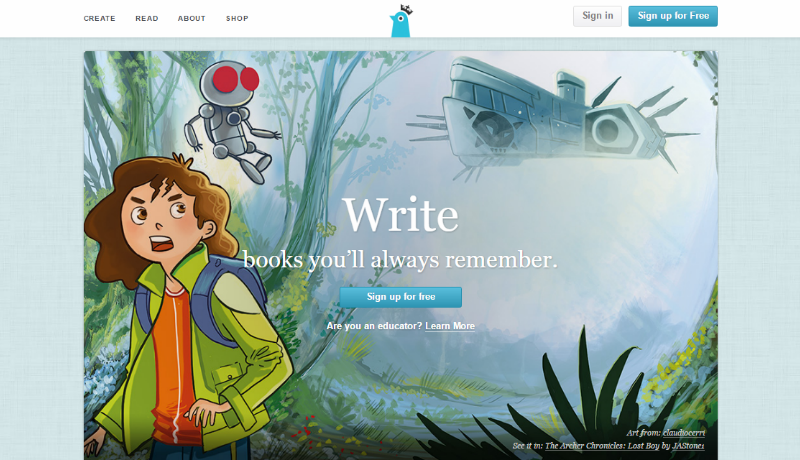 Portada Storybird