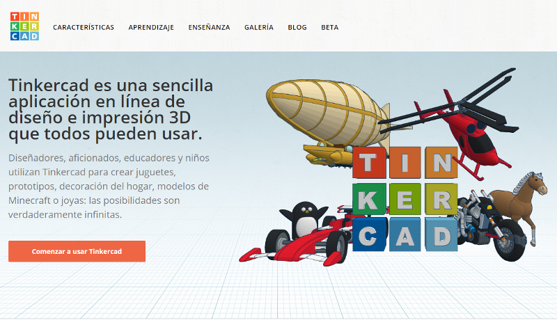 Portada Tinkercad