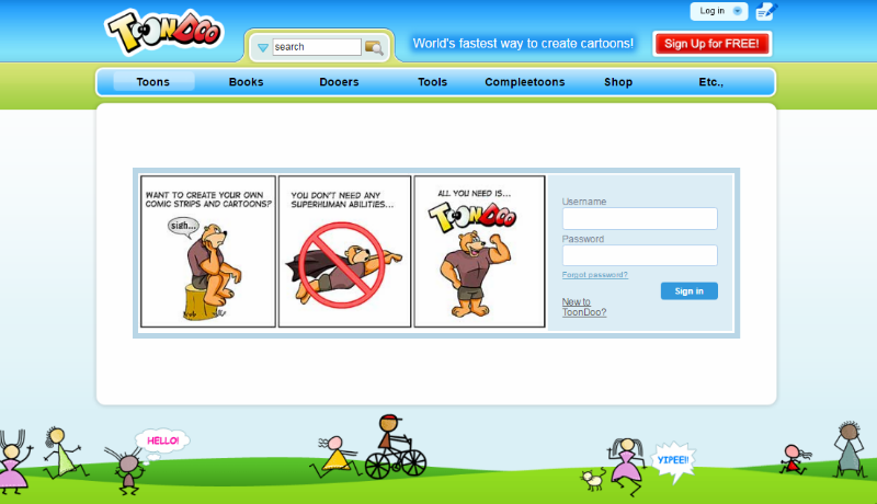 Portada Toondoo