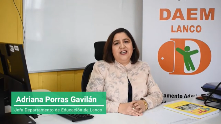 Adriana Porras, Jefa del DAEM de Lanco