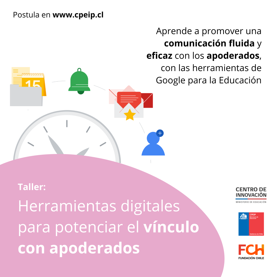 Taller herramientas digitales para potenciar el vínculo con apoderados