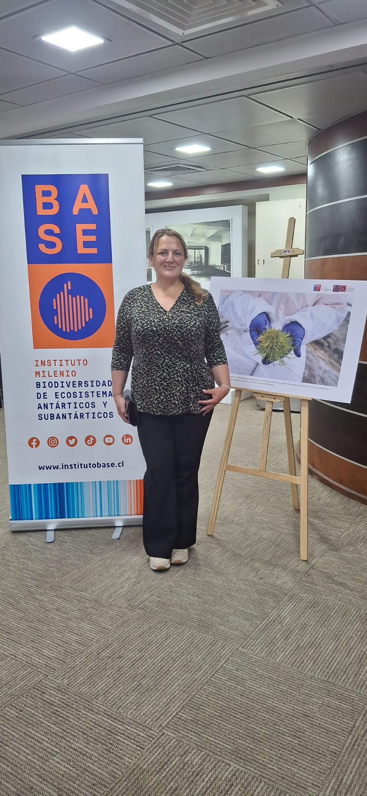 Julieta Orlando, Dra. en Ciencias mención Microbiología e Investigadora del Instituto Milenio BASE