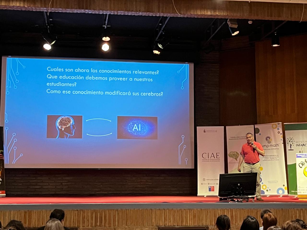 Eugenio Rodríguez, director del Programa de Doctorado en Neurociencia de la Pontificia Universidad Católica de Chile