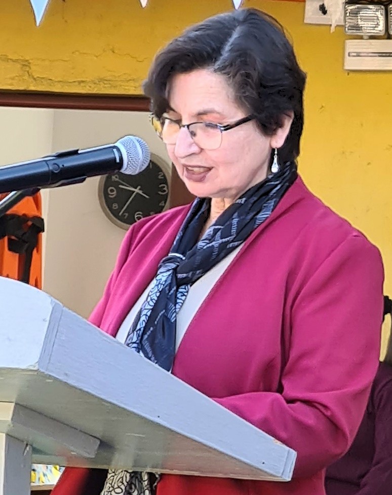 Ana María Inostroza, directora del Colegio Abel Inostroza Gutiérrez