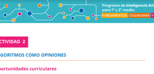 Actividad 2: Algoritmos como opiniones