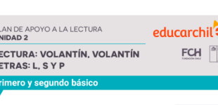 Lectura: Volatín, volatín. Letras: L, S, P