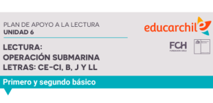 Lectura: Operación submarina. Letras: CE-CI, B, J y LL