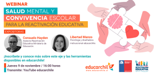 Salud mental y convivencia escolar para la Reactivación Educativa