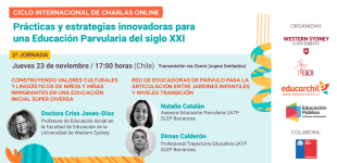 Prácticas y estrategias innovadoras para una Educación Parvularia del siglo XXI 23 de noviembre 2023