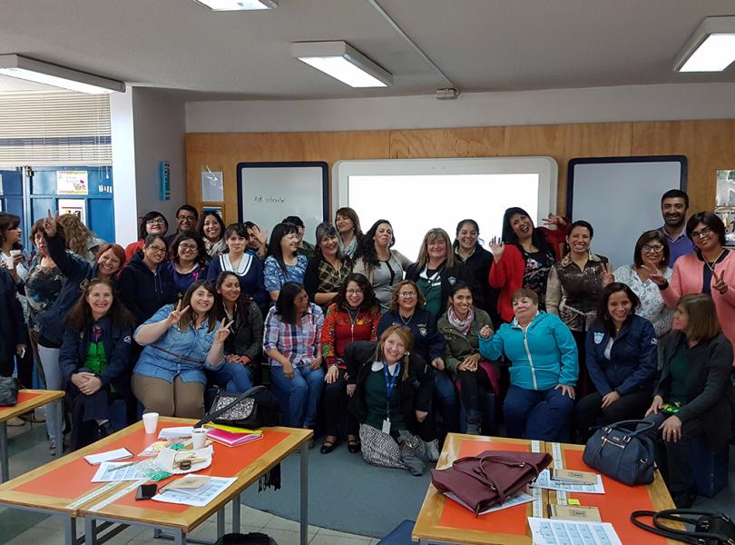 Profesores de la escuela casas viejas