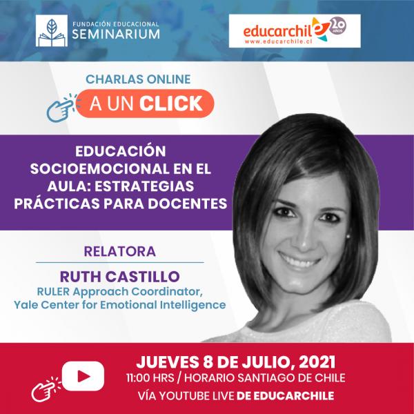 Charla a un clic con Ruth Castillo