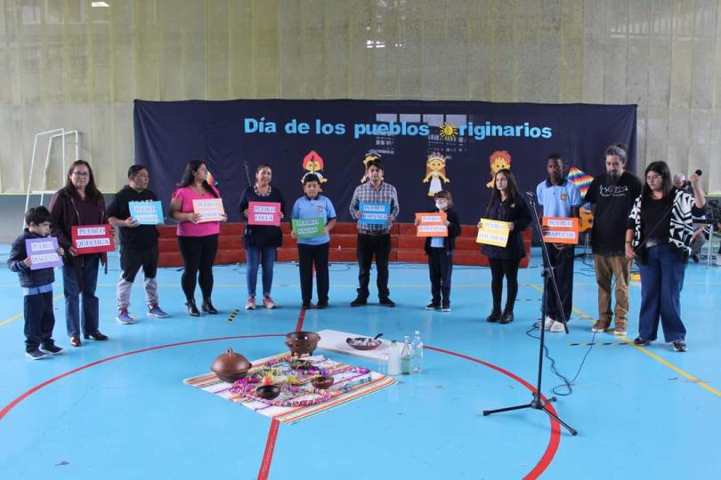 Ceremonia de agradecimiento a la tierra