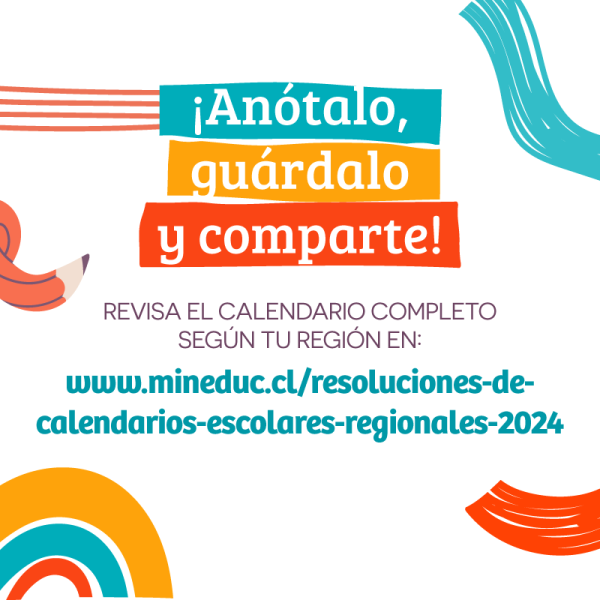 Calendario escolar 2024