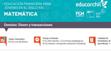 Ficha Matemática:  Dinero y transaciones