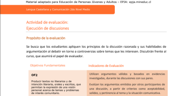 Ejecución de discusiones