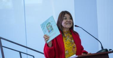 Mónica Andrade, asesora técnico-pedagógica Colegio Bicentenario Jorge Huneeus Zegers